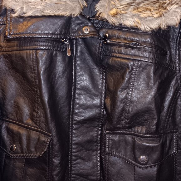 Leather coat by lane Crawford - Picture 4 of 5